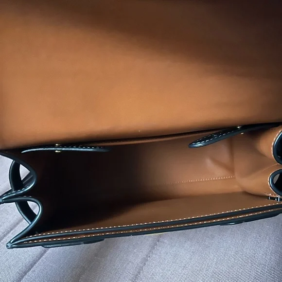 Black Coach Sammy with Gold 'C' Lock - Picture 3 of 3